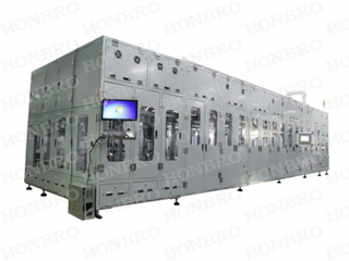 کار کی بیٹریوں اور دیگر بیٹریوں کے لیے سیدھی لائن آٹو الیکٹرولائٹ فلنگ مشین